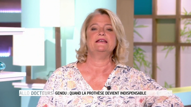 Marina Carrère d'Encausse et Régis Boxelé expliquent l'arthrose du genou