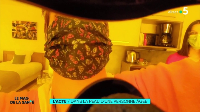 Dans la peau d'une personne âgée