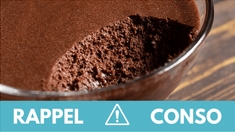 Rappel produit : plusieurs lots de mousses au chocolat contaminés